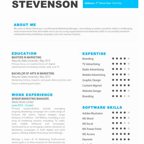 Resume Templates for Mac New Resume Templates for Mac Word &amp; Apple Pages Instant