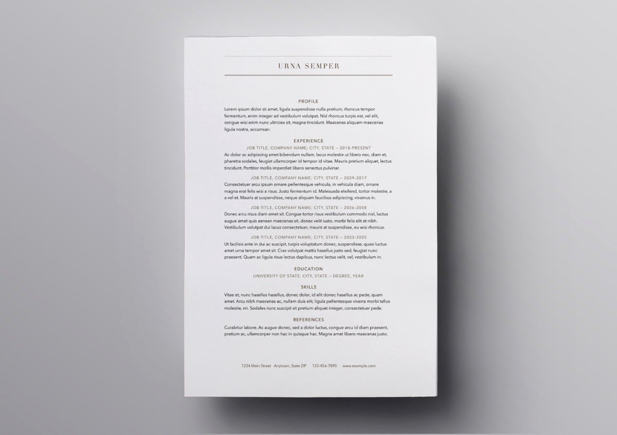 Resume Templates for Mac Unique Pages Resume Templates 10 Free Resume Templates for Mac
