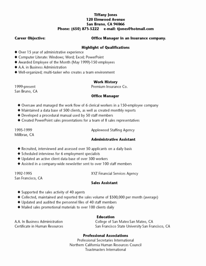Resumes for High School Students Beautiful Generic Job Application for High School Students