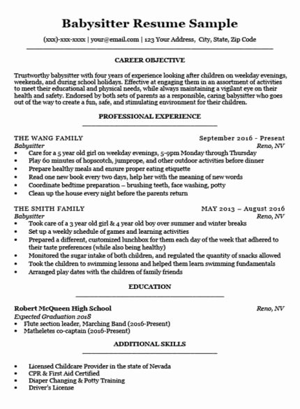Resumes for High School Students Unique High School Resume Template &amp; Writing Tips