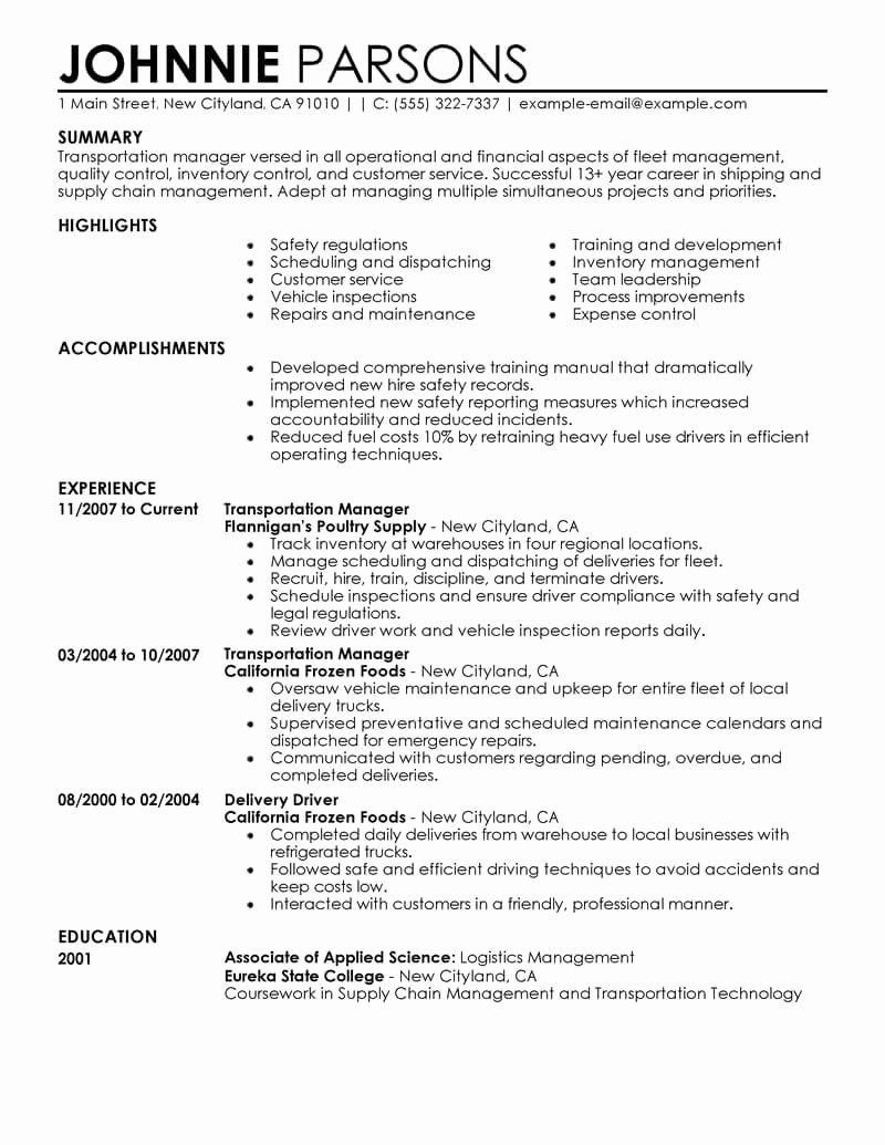 Retail Store Manager Resumes Elegant Best Store Manager Resume Example