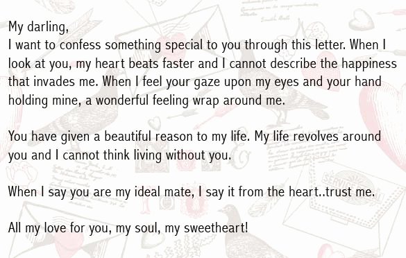 Romantic Love Letters for Him Unique Romantic Love Letter for Boyfriend Romantic Love Letter