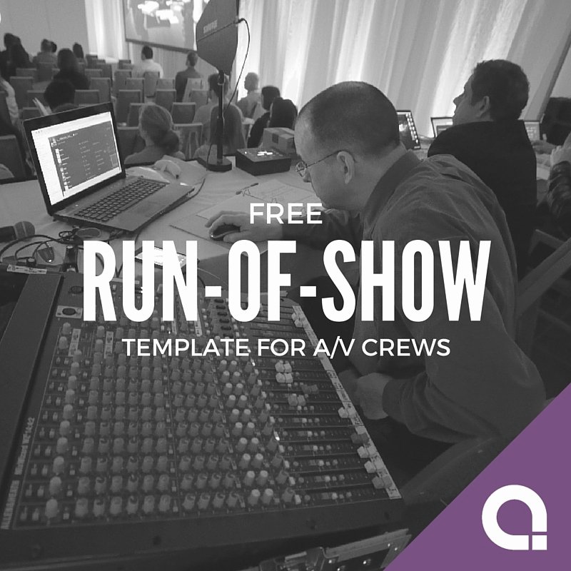 40 Run Of Show Template Desalas Template