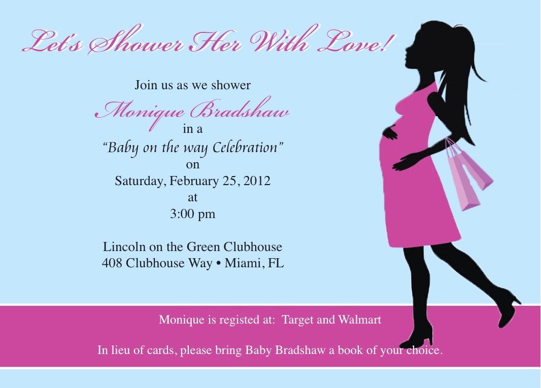 Sample Baby Shower Invitations Awesome Baby Shower Invitation Baby Bump 2