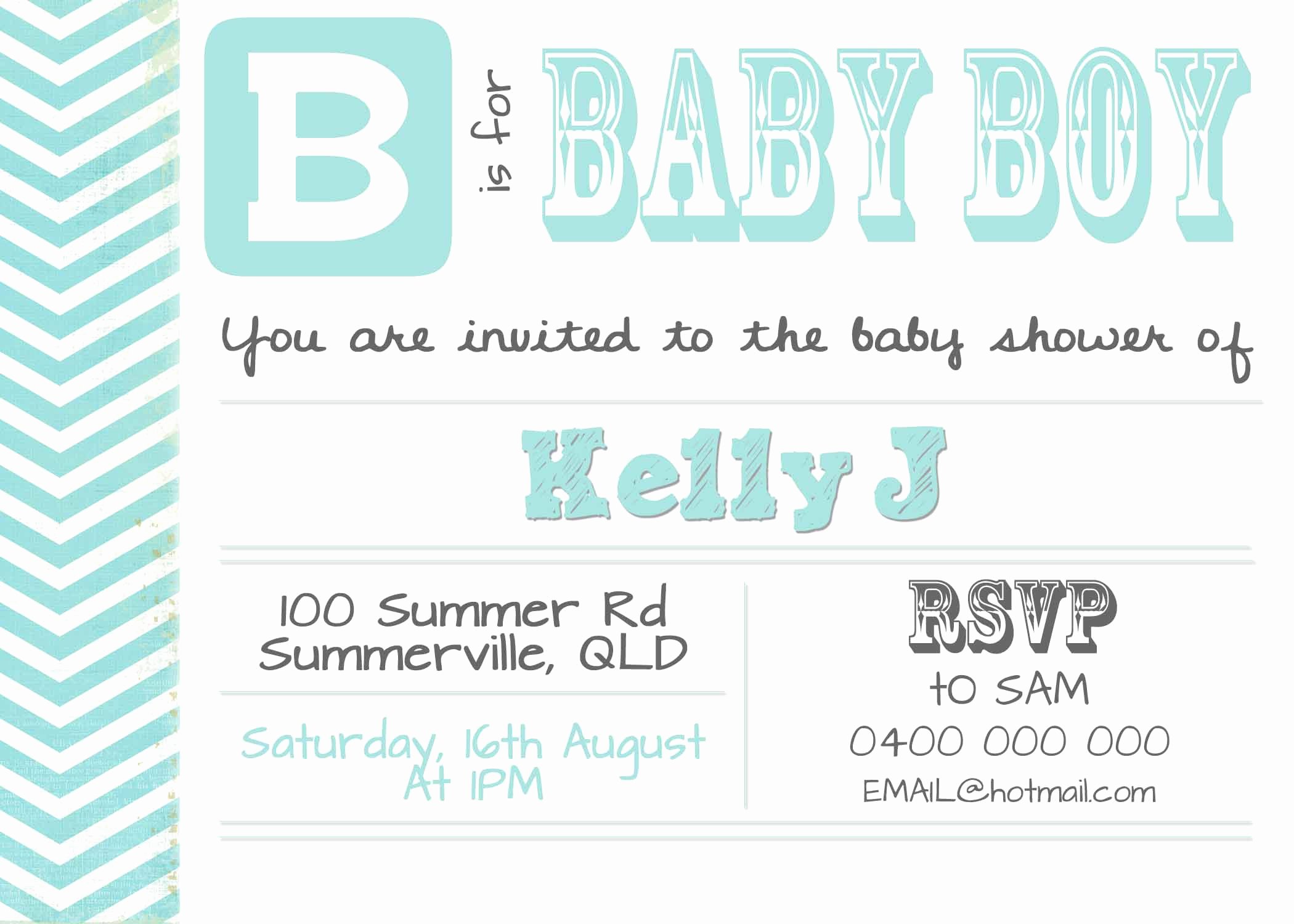 Sample Baby Shower Invitations Awesome Diy Digital Baby Shower Invitation Simplify Create Inspire