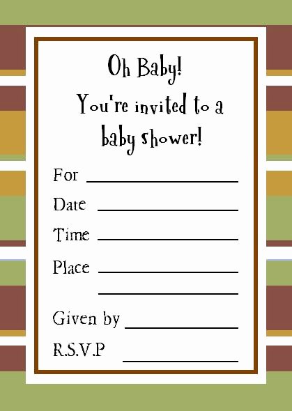 Sample Baby Shower Invitations Best Of Cute Sample Baby Shower Invitations