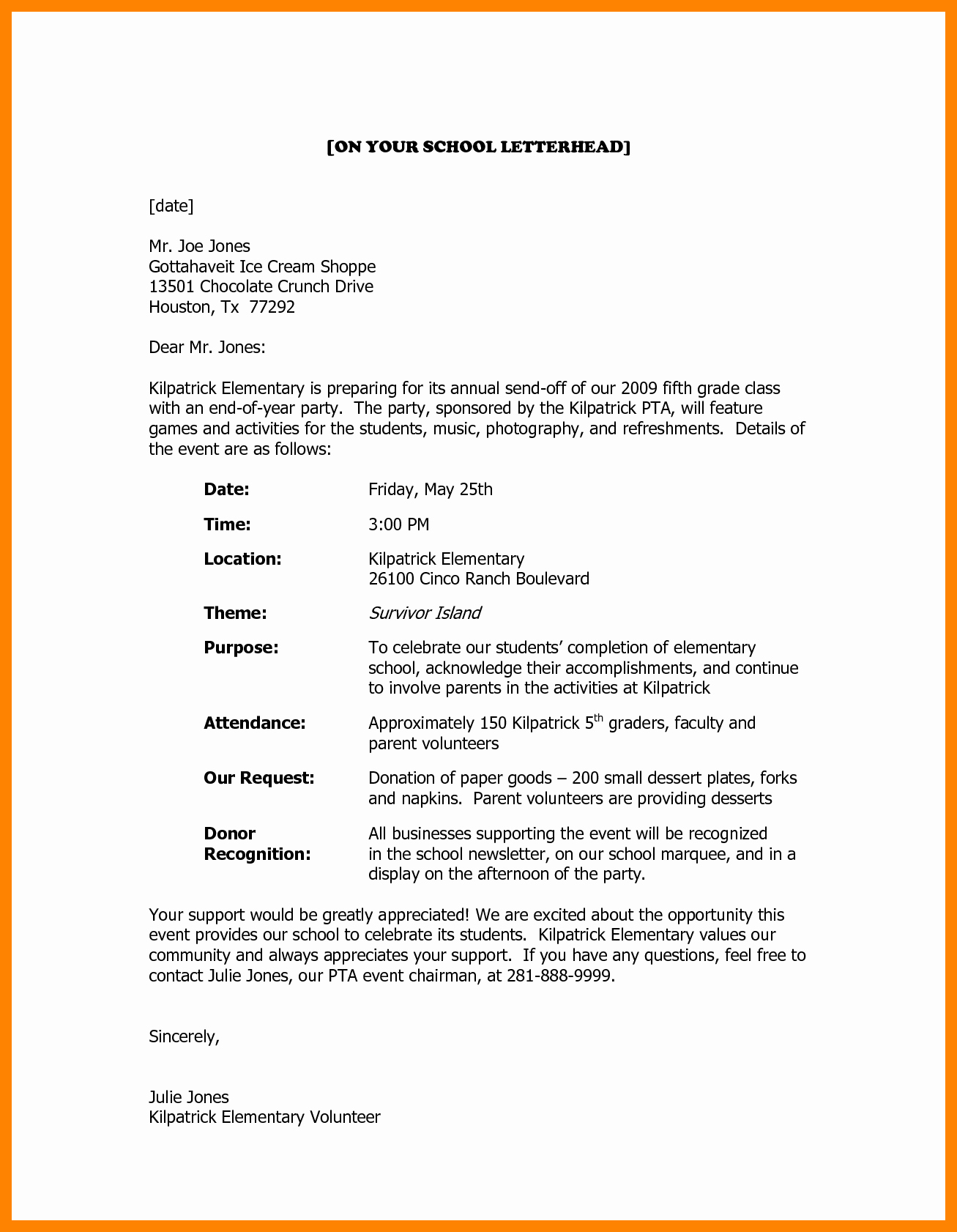 Sample Donation Request Letter Awesome 11 Donation Request Letter Template