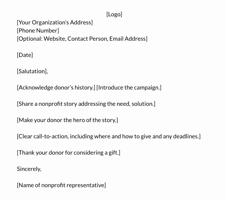 Sample Donation Request Letter Beautiful How to Write the Perfect Donation Letter Examples