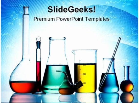 Science Power Point Template Unique Laboratory Glassware Science Powerpoint Templates and