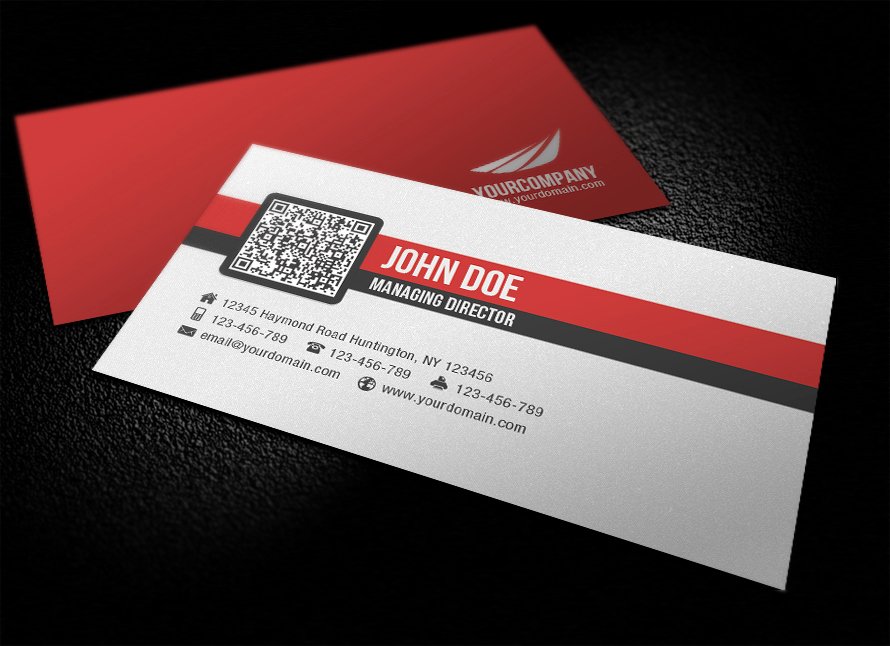 Simple Business Card Design Awesome 20 Stunning Red Business Cards Design Designcanyon