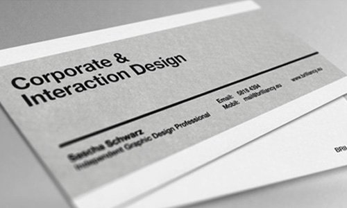 Simple Business Card Design Awesome 40 Simple and Elegant Business Card Designs Designrfix