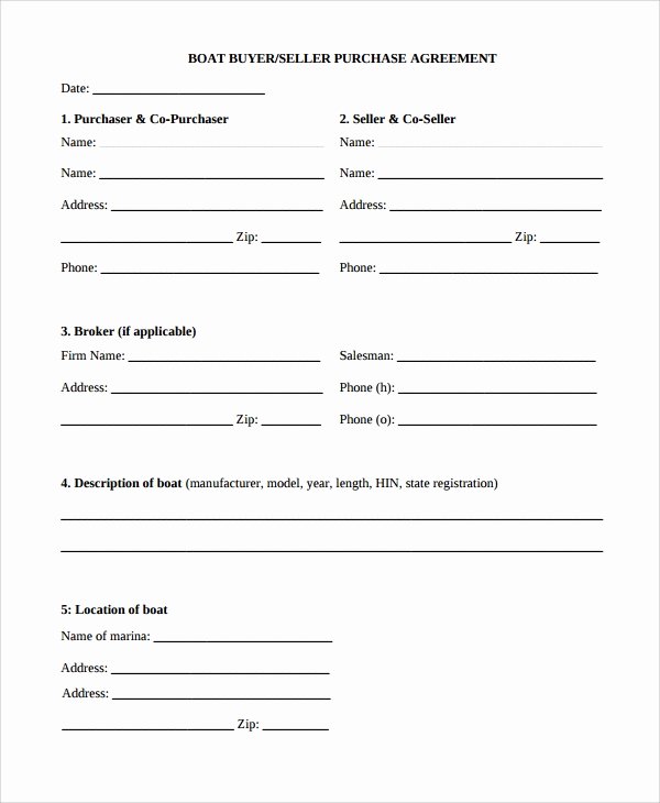 40 Simple Land Purchase Agreement Form Desalas Template