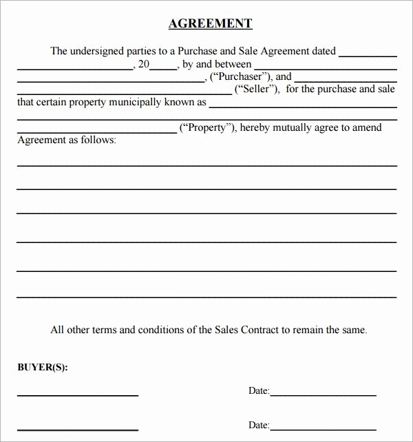 Simple Land Purchase Agreement form Fresh Purchase Agreement 15 Download Free Documents In Pdf Word