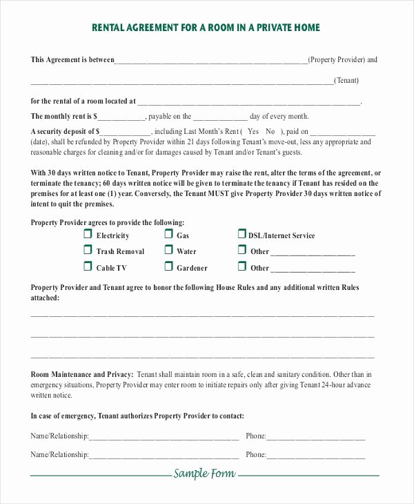 Simple Lease Agreement Pdf Awesome Free Vacation Short Term Rental Lease Agreement Word