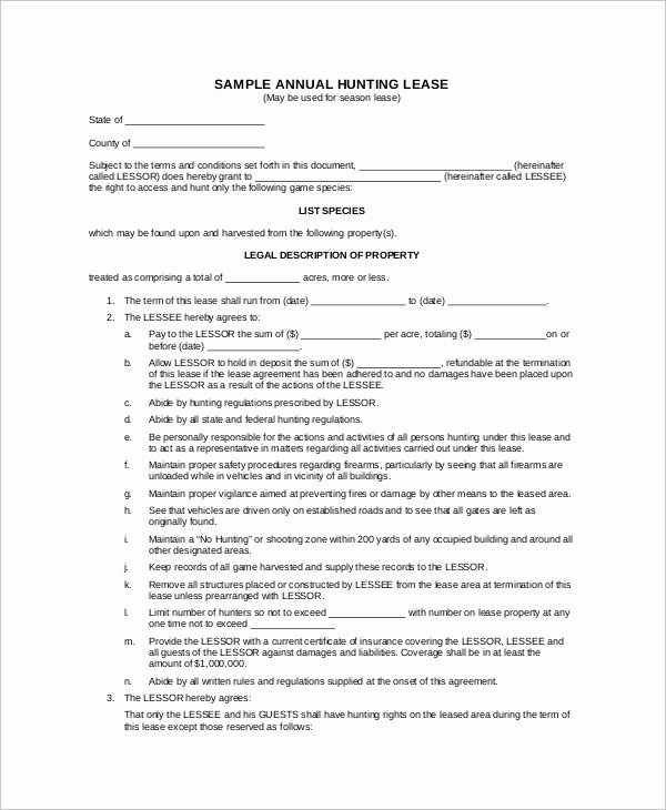 Simple Lease Agreement Pdf Awesome Sample Basic Lease Agreement 12 Examples In Word Pdf