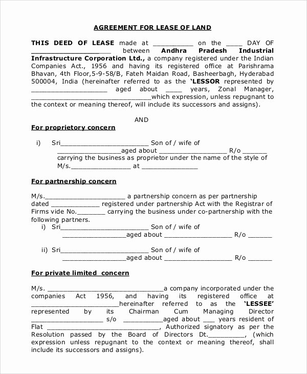 Simple Lease Agreement Pdf New Simple Lease Agreement 9 Examples In Pdf Word