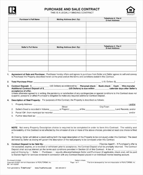 Simple Real Estate Contract Awesome 6 Real Estate Purchase Contract Templates Pdf Word