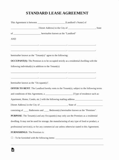 Simple Rental Agreement Pdf Best Of Basic Rental Agreement In A Word Document for Free