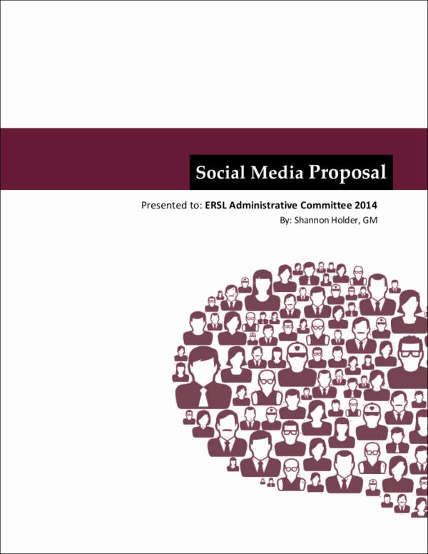 Social Media Proposal Template New Free 6 social Media Marketing Proposal Samples