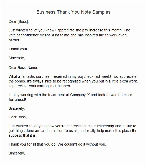 Thank You Note Sample Beautiful Sample Thank You Note 9 Documents In Word Pdf