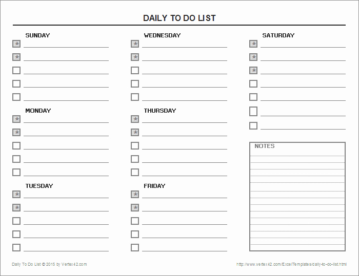 To Do List Pdf Lovely Free Printable Daily to Do List Landscape Pdf From