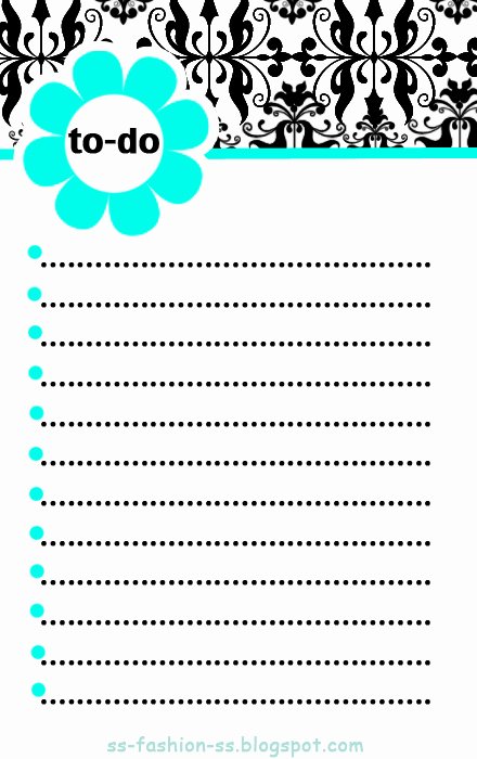 To Do List Pdf Lovely Free Printable to Do List