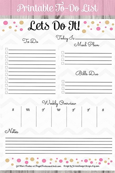 To Do List Pdf Lovely Free Printable to Do List