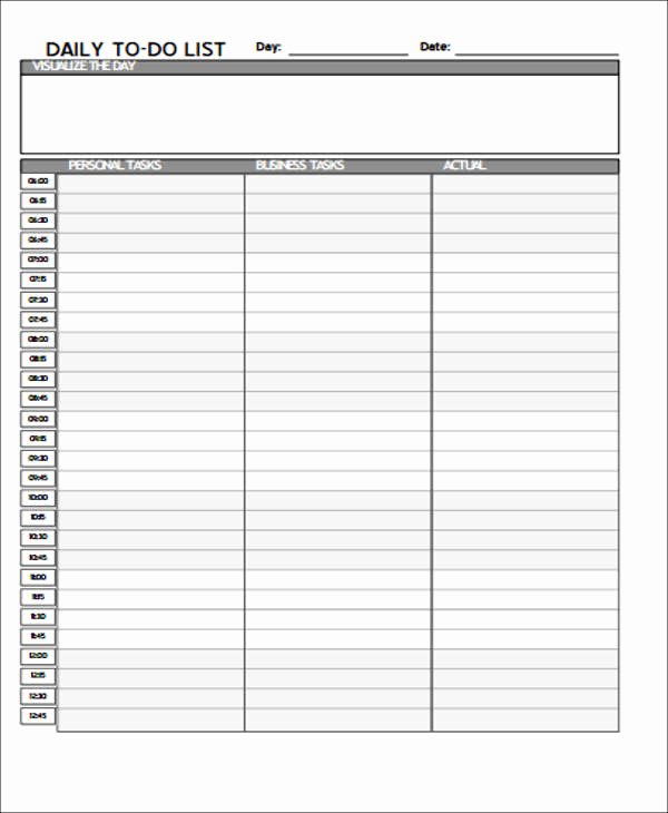 To Do List Template Word Luxury Business to Do List Templates Free Word Pdf format