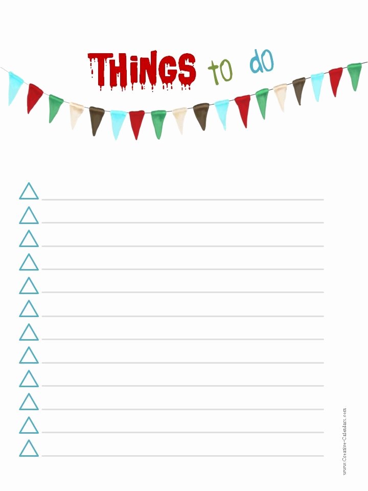 To Do List Templates Beautiful to Do List Template