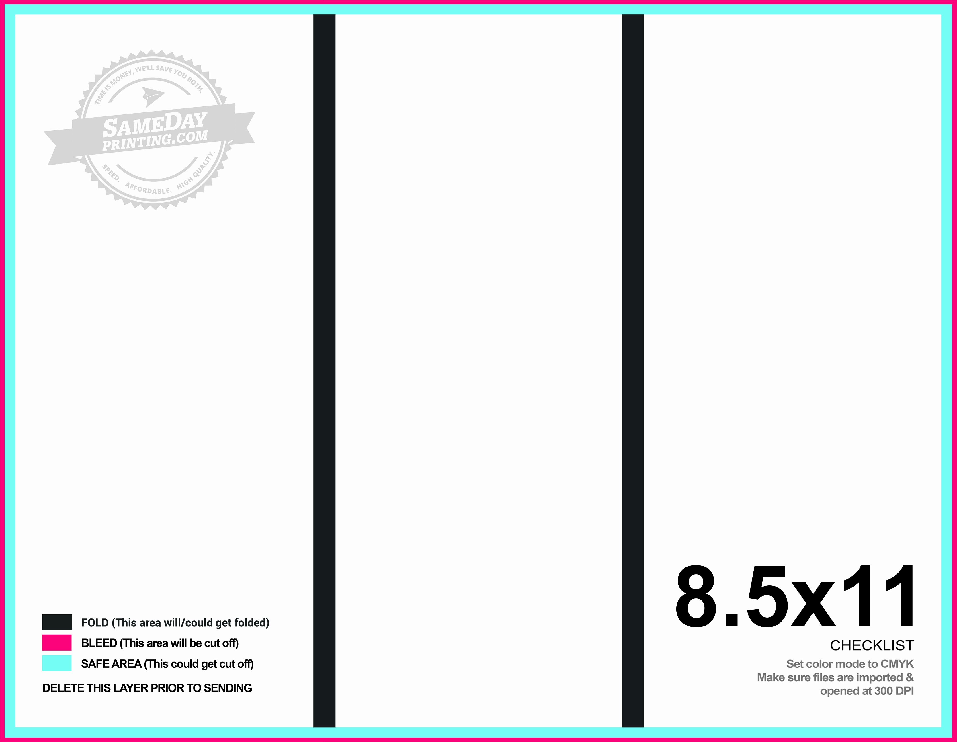 Tri Fold Brochure Size Best Of 8 5x11 Tri Fold Brochure Printing