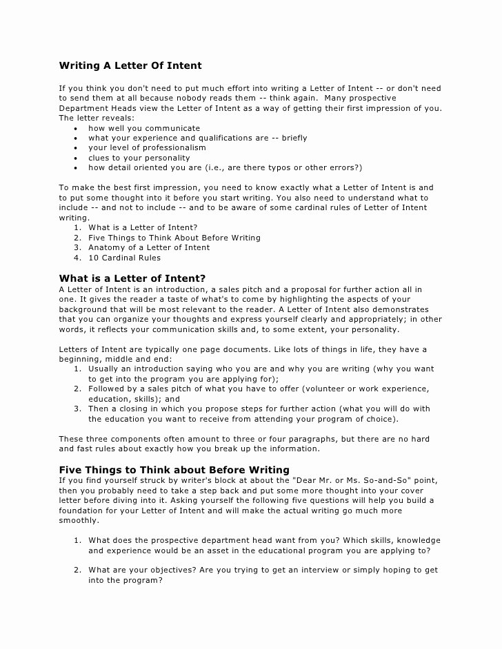 Writing A Letter Of Intent Unique the Art and Science Of Writing Cover Letters