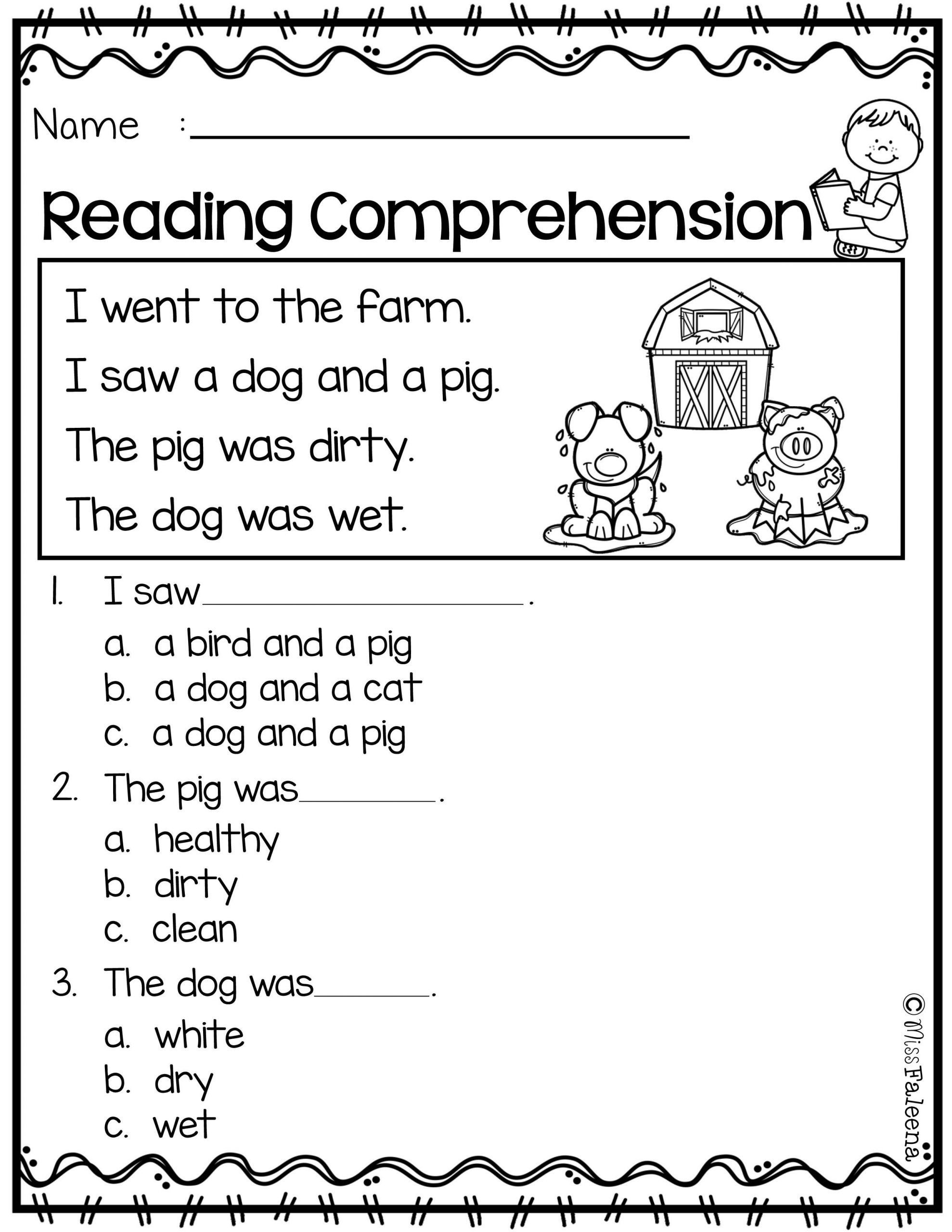 1st Grade Reading Fluency Worksheets First Grade Reading Fluency Worksheets