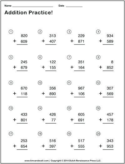 2nd Grade Math Challenge Worksheets Second Grade Math Worksheets Pdf Grade Math Worksheets for