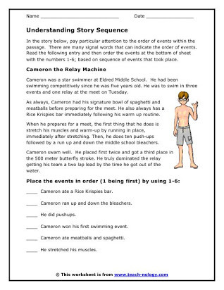 2nd Grade Sequencing Worksheets Free Picture Sequencing Worksheets for 3rd Grade