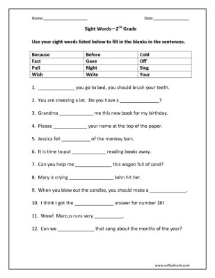 2nd Grade Sight Word Worksheets the Lion Goes From Homedesign Ideas to Homedesign Ideas