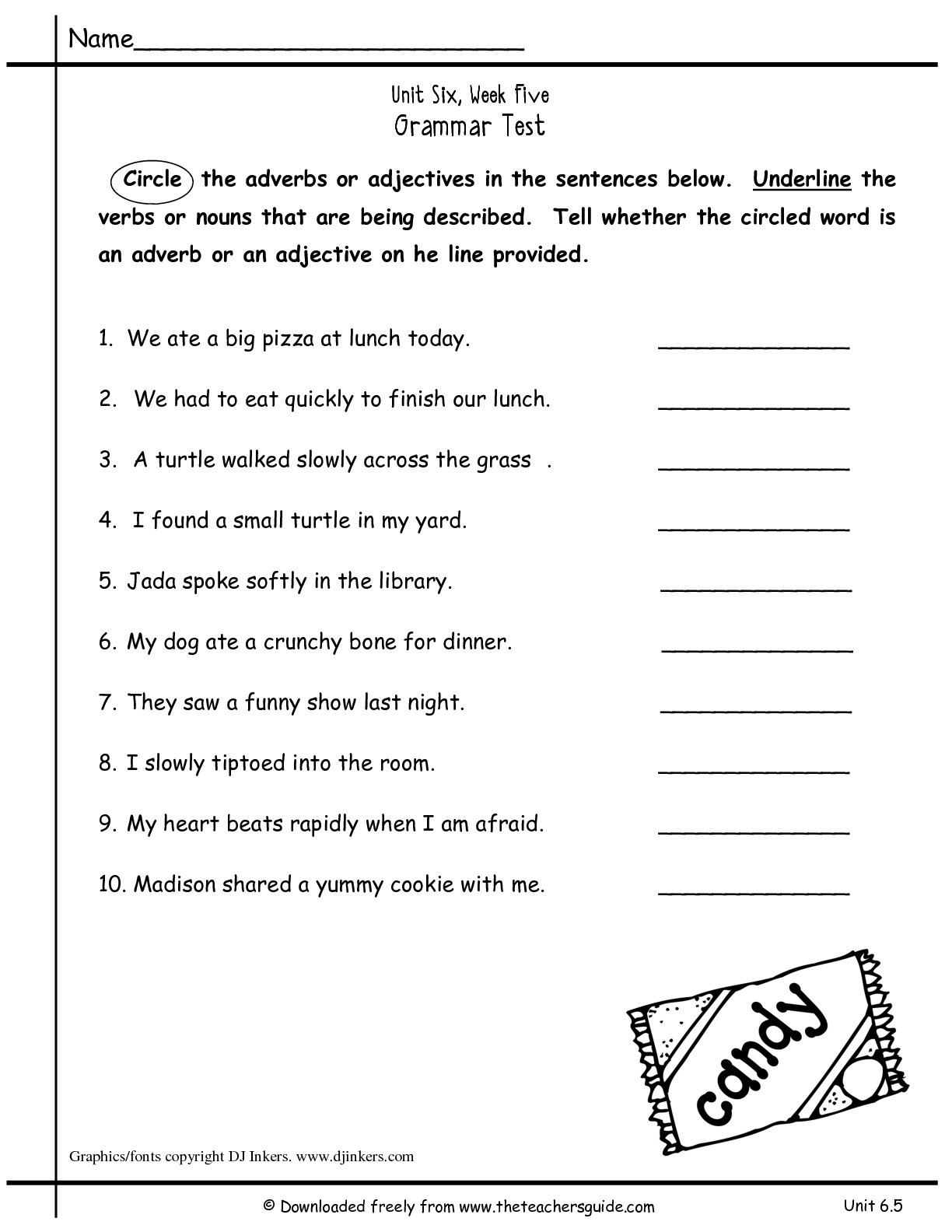 3rd Grade Preposition Worksheets Preposition Worksheet Grade 5