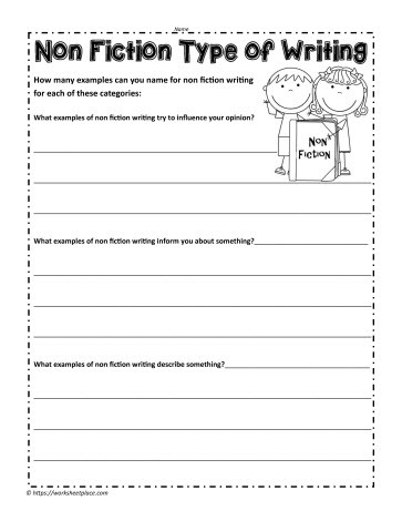 4th Grade Reading Response Worksheets Non Fiction Worksheet Worksheets