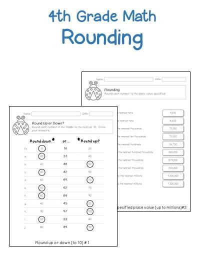4th Grade Rounding Worksheets 4th Grade Place Value Worksheets Printables &amp; Worksheets