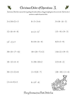 5th Grade Pemdas Worksheets order Of Operations Free Worksheets