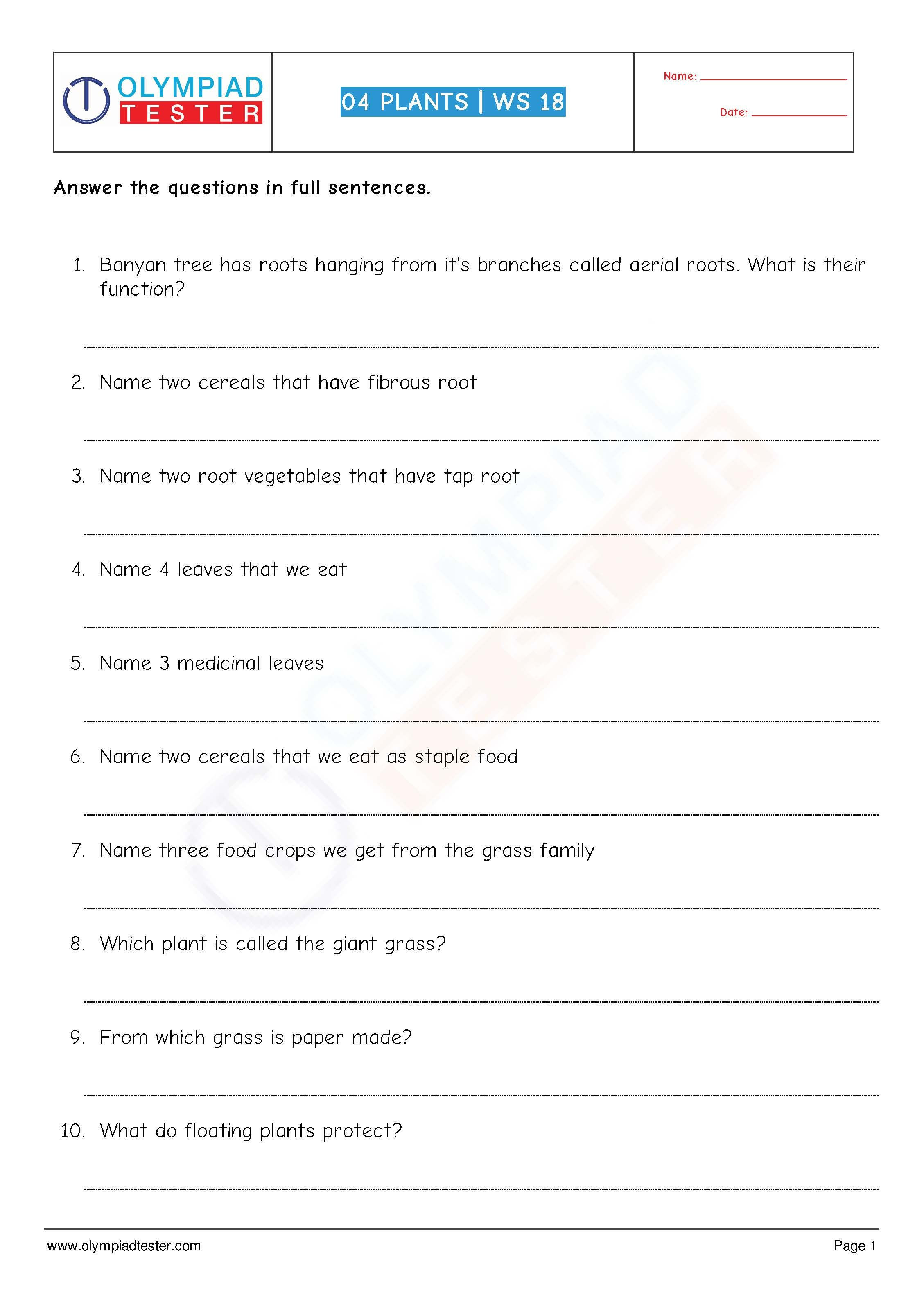 5th Grade Science Practice Worksheets Download Worksheet Science for Class 7