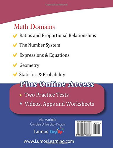 6th Grade istep Practice Worksheets istep Test Prep 6th Grade Math Practice Workbook and Full