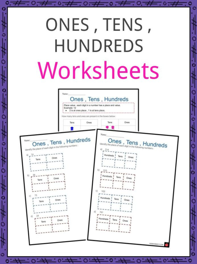 6th Grade Math Puzzles Es Tens Hundreds Worksheets Units Place Value and Fun Math