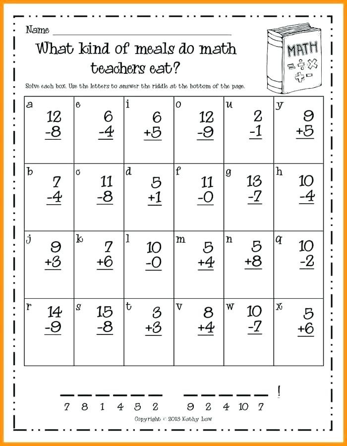 6th Grade Math Puzzles Worksheets Sixth Grade Math Worksheets – Beatricehewub