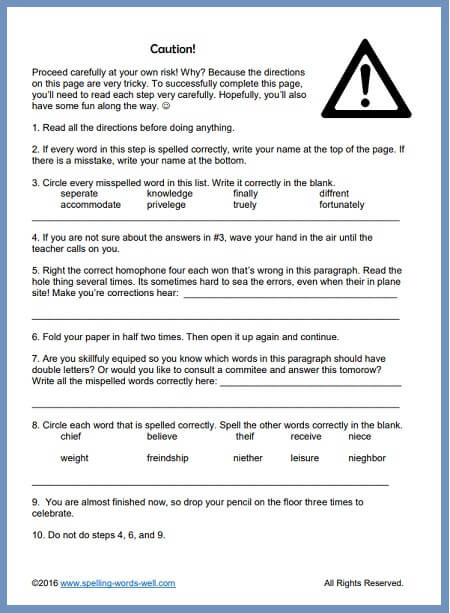 6th Grade Reading Worksheets Printable 6th Grade Worksheets to Challenge Your Students