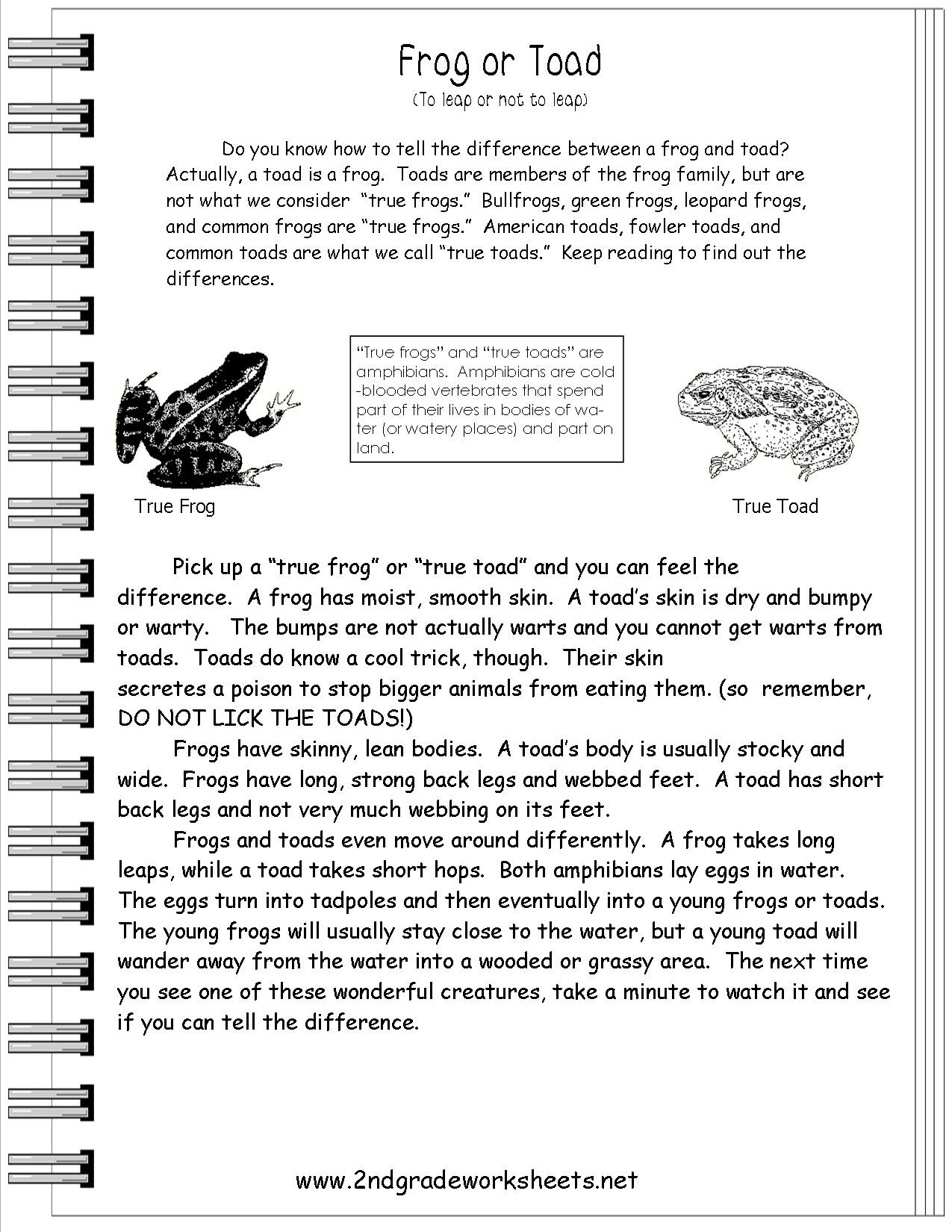 9th Grade Nonfiction Reading Passages Printable Reading Passages for 4th Grade