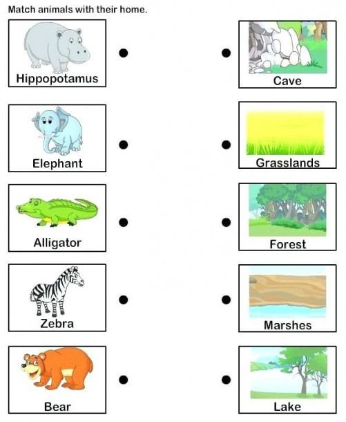 Animal Habitat Worksheets for Kindergarten Animal Habitat Worksheets for Kindergarten In 2020