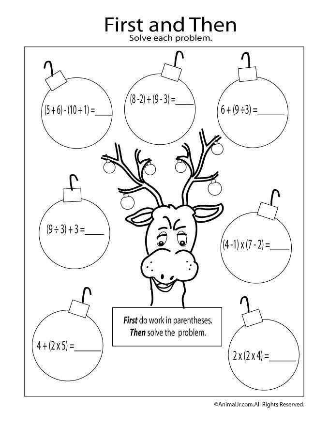 Christmas Math Worksheets 3rd Grade Free Christmas Math Worksheets for 5th Graders 2