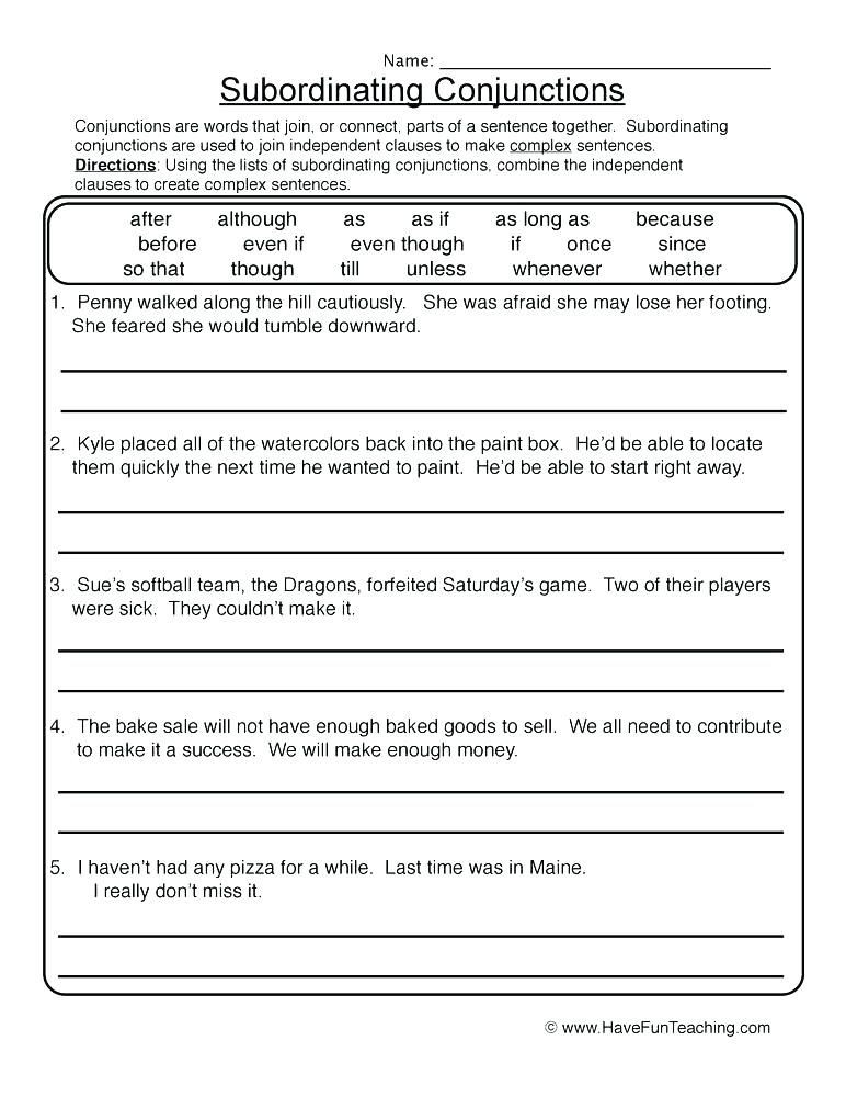 20 Combining Sentences Worksheet 5th Grade Desalas Template