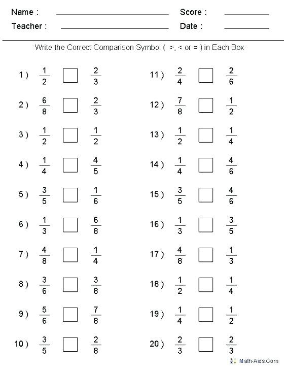 Comparing Fractions Third Grade Worksheet Teaching Equivalent Fractions 3rd Grade Equivalent Fractions