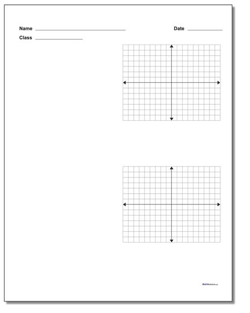 Coordinate Plane Worksheet 5th Grade Blank Coordinate Plane Work Pages